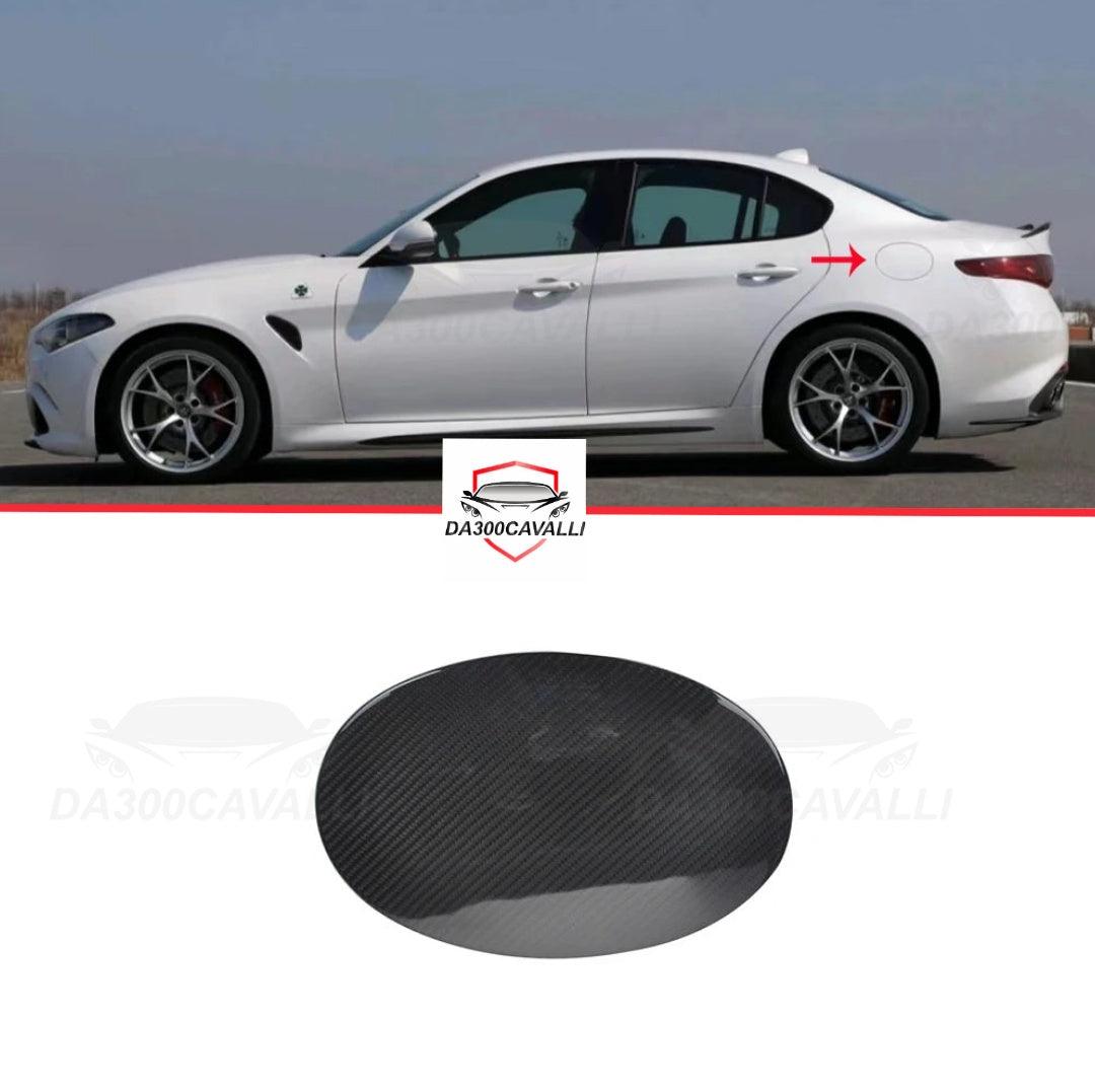 Tappo Serbatoio Alfa Romeo Giulia Fibra Di Carbonio - Da300Cavalli