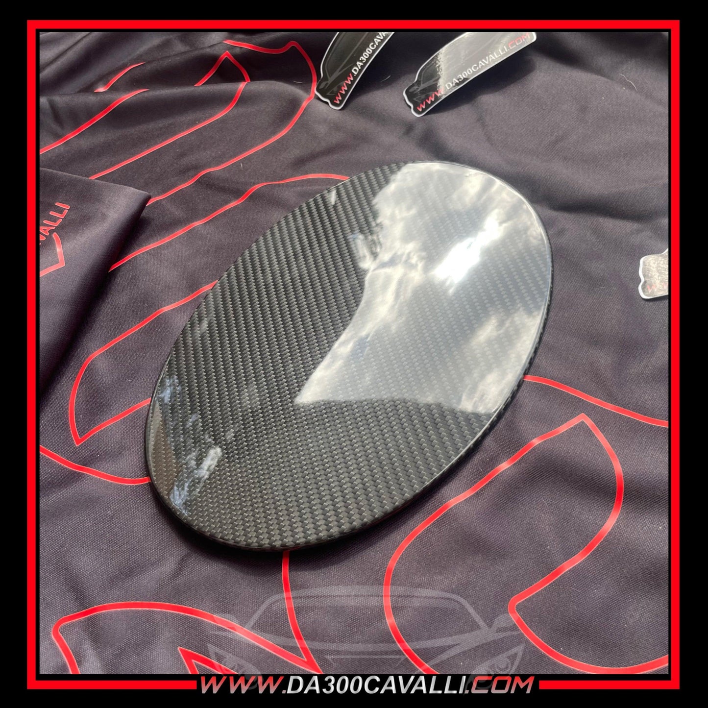 Tappo Serbatoio Alfa Romeo Giulia Fibra Di Carbonio - Da300Cavalli