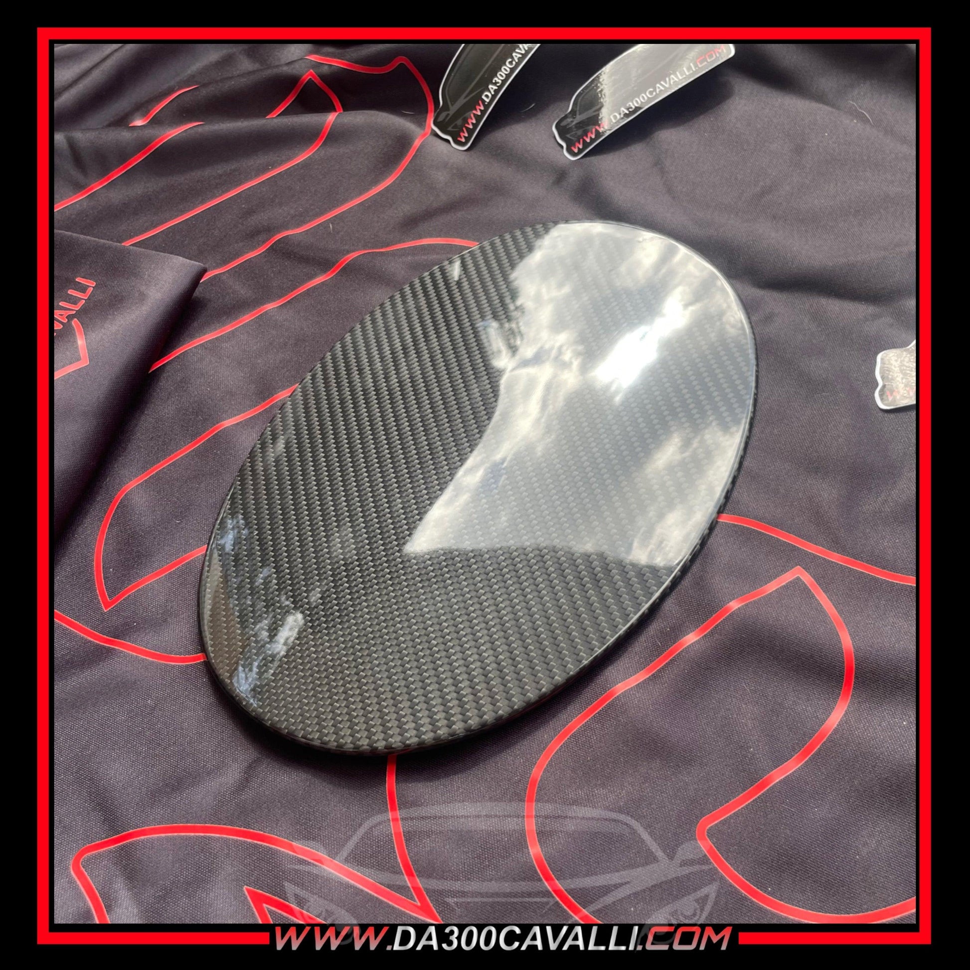 Tappo Serbatoio Alfa Romeo Giulia Fibra Di Carbonio - Da300Cavalli