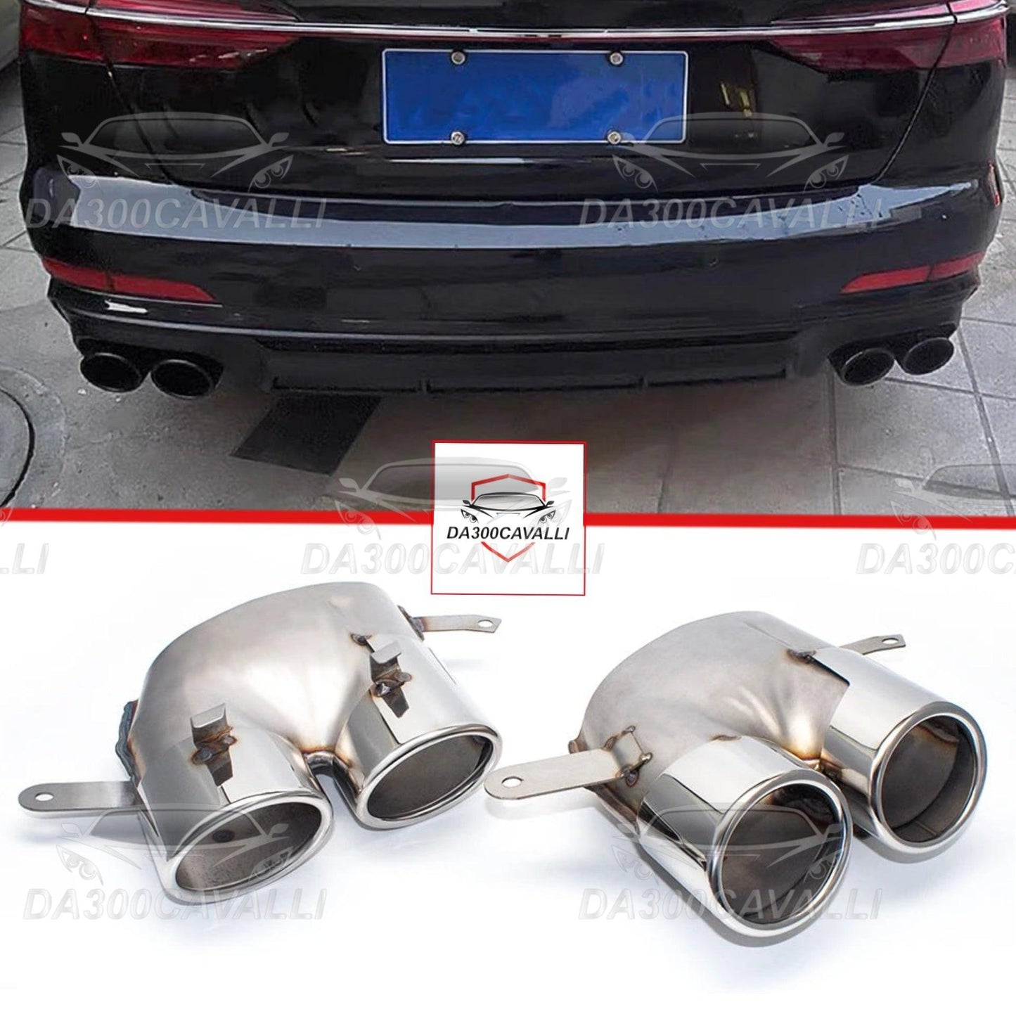 Terminale Di Scarico Audi A6 A7 (2016-2018) - Da300Cavalli