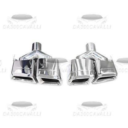 Terminale Di Scarico Mercedes Casse C W204 2Pcs - Da300Cavalli