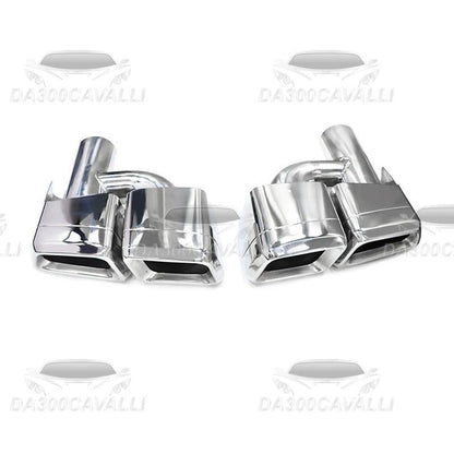 Terminale Di Scarico Mercedes Casse C W204 2Pcs - Da300Cavalli