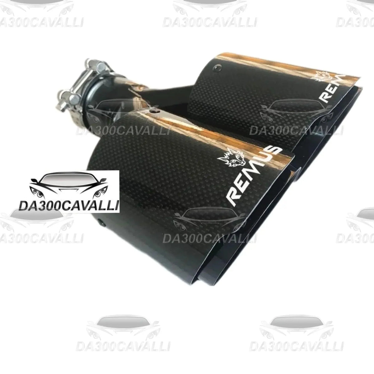 Terminale Remus Carbonio — Da300Cavalli