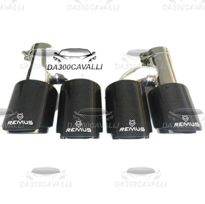 Terminale Remus Carbonio — Vista dettaglio — Da300Cavalli