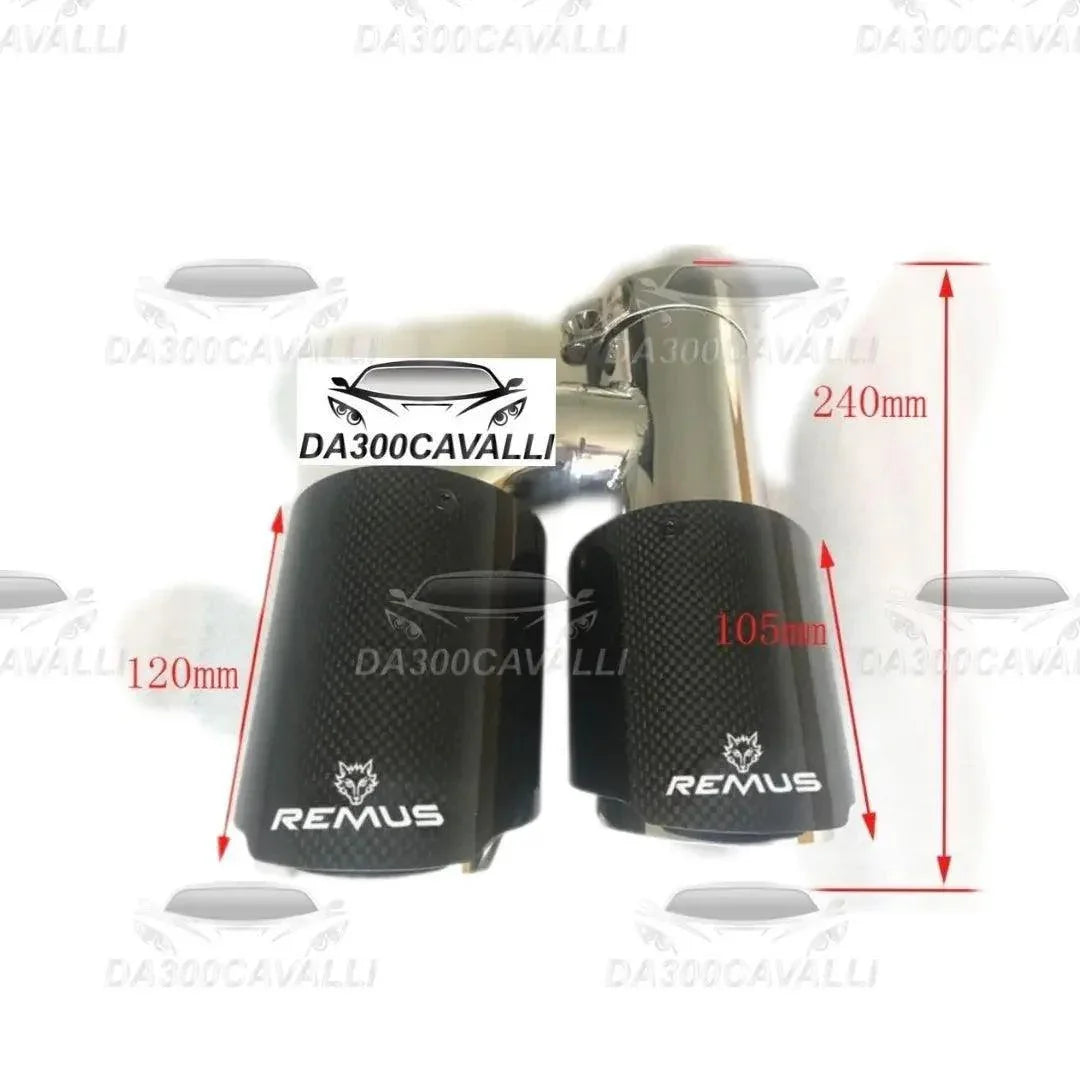 Terminale Remus Carbonio — Da300Cavalli