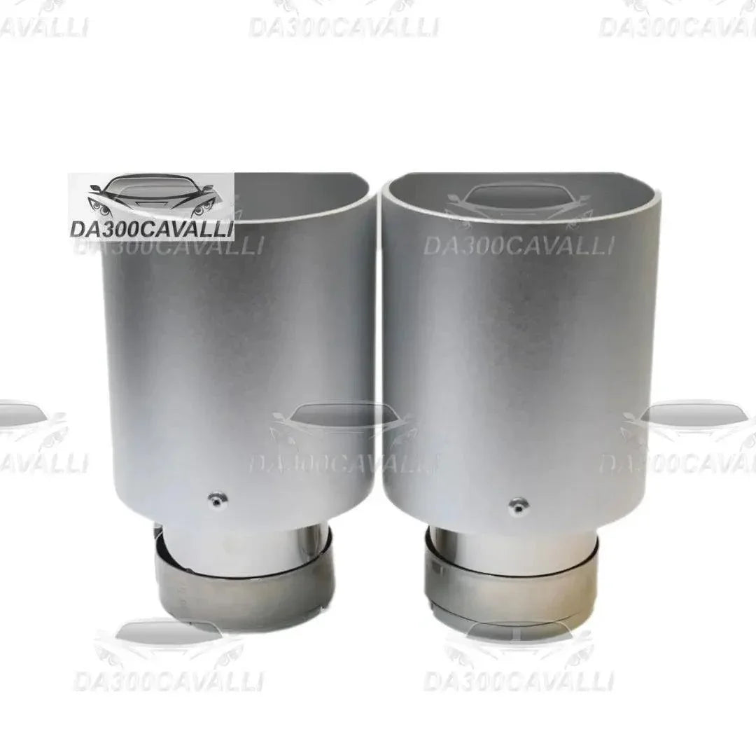 Terminale In Alluminio Satinato — Da300Cavalli