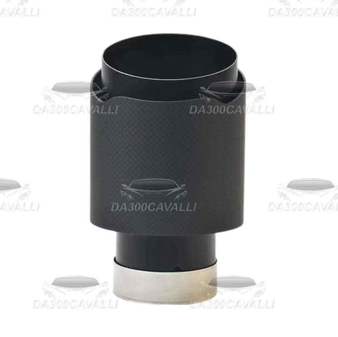 Terminale Nero Opaco Remus - Da300Cavalli