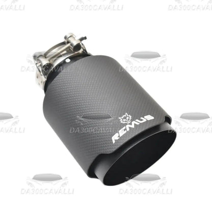 Terminale Nero Opaco Remus - Da300Cavalli