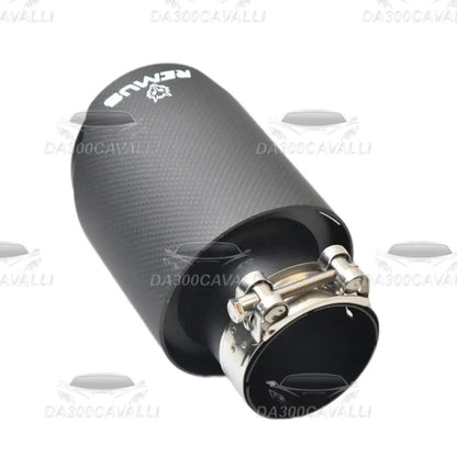 Terminale Nero Opaco Remus - Da300Cavalli