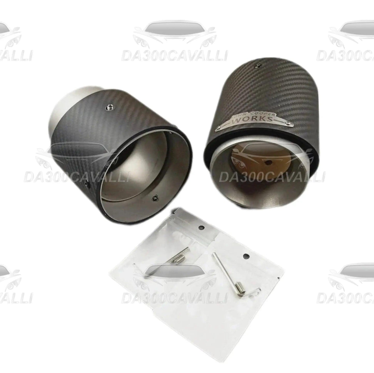 Terminale Scarico Fibra Di Carbonio Mini Cooper - Da300Cavalli