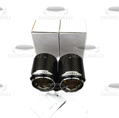 Terminale Scarico Fibra Di Carbonio Mini Cooper - Da300Cavalli
