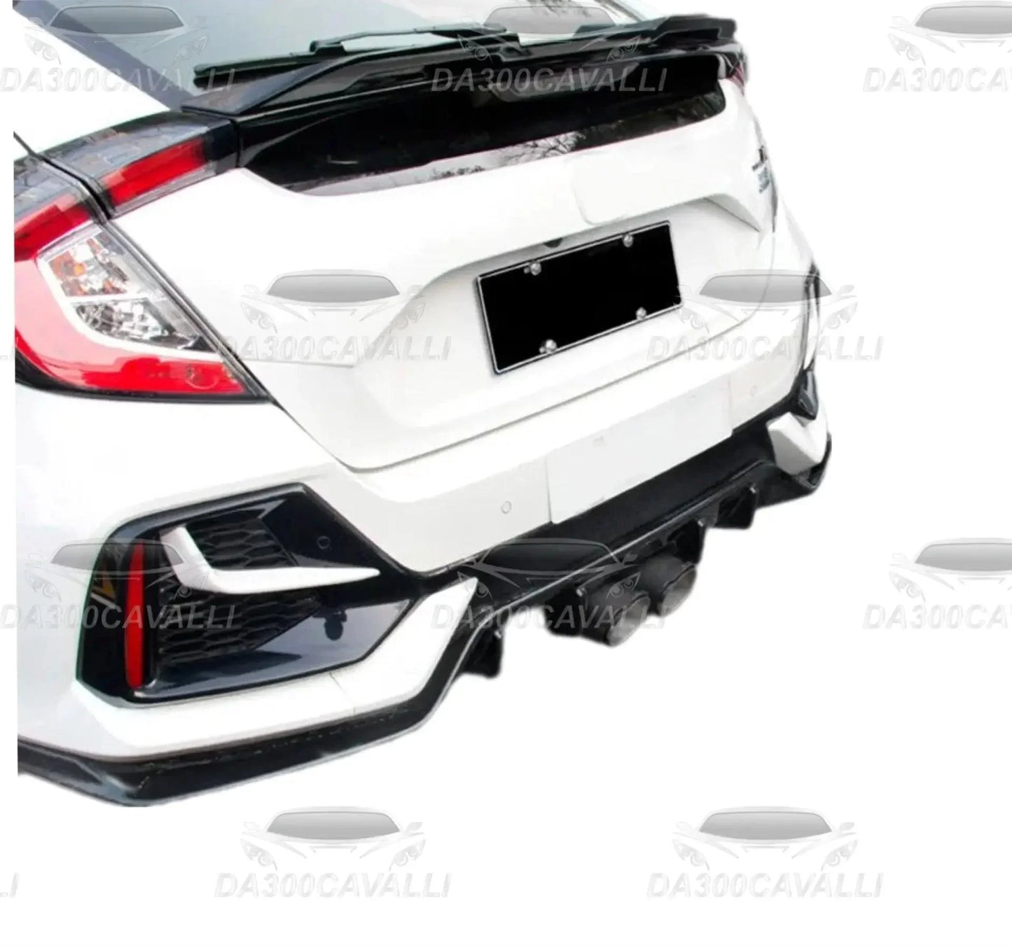 terminali-scarico-honda-civic-2020-2021-da300cavalli-3 - Da300Cavalli