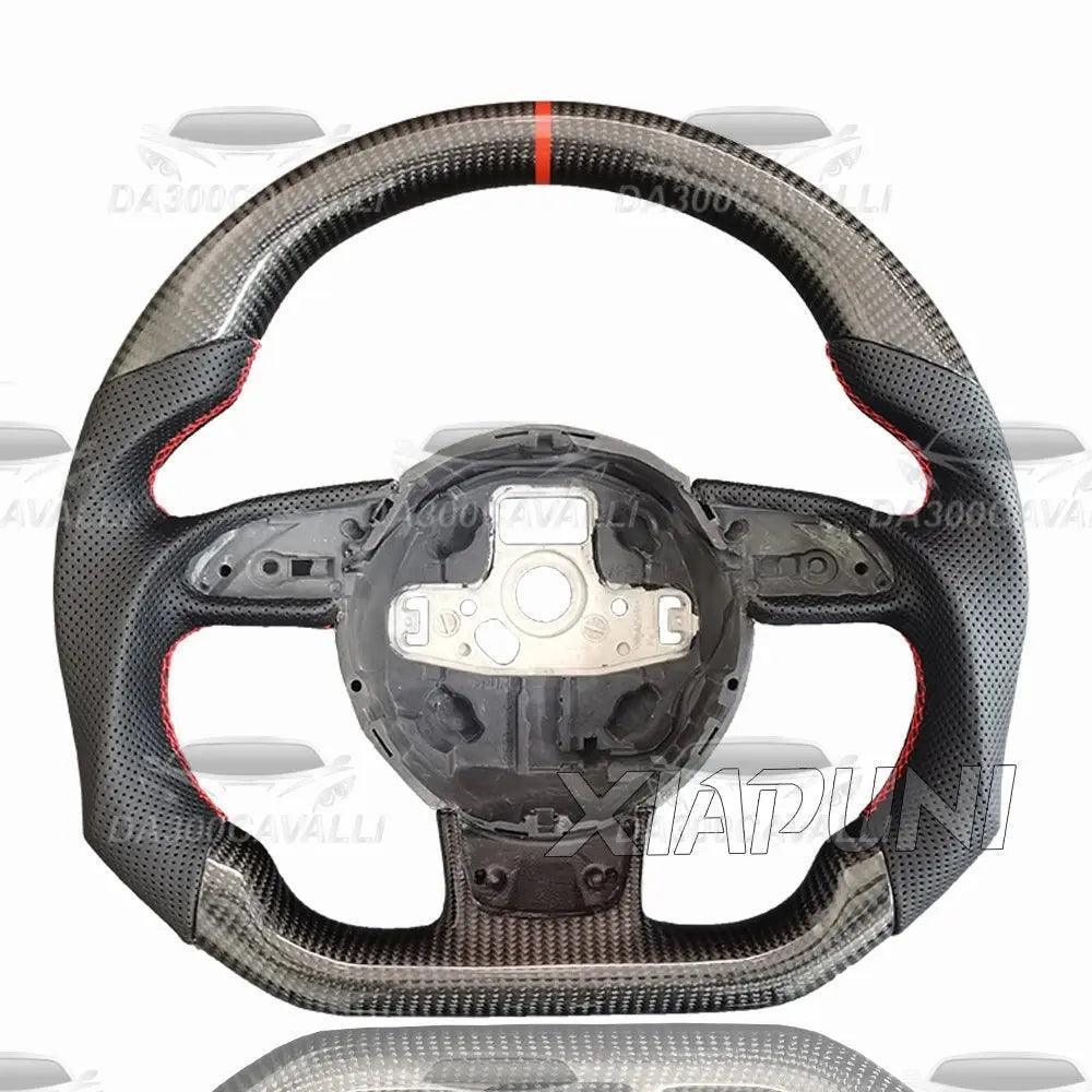 volante-audi-a1-a3-a4-a5-a6-a7-tt-r8-in-fibra-di-carbonio-da300cavalli-3 - Da300Cavalli
