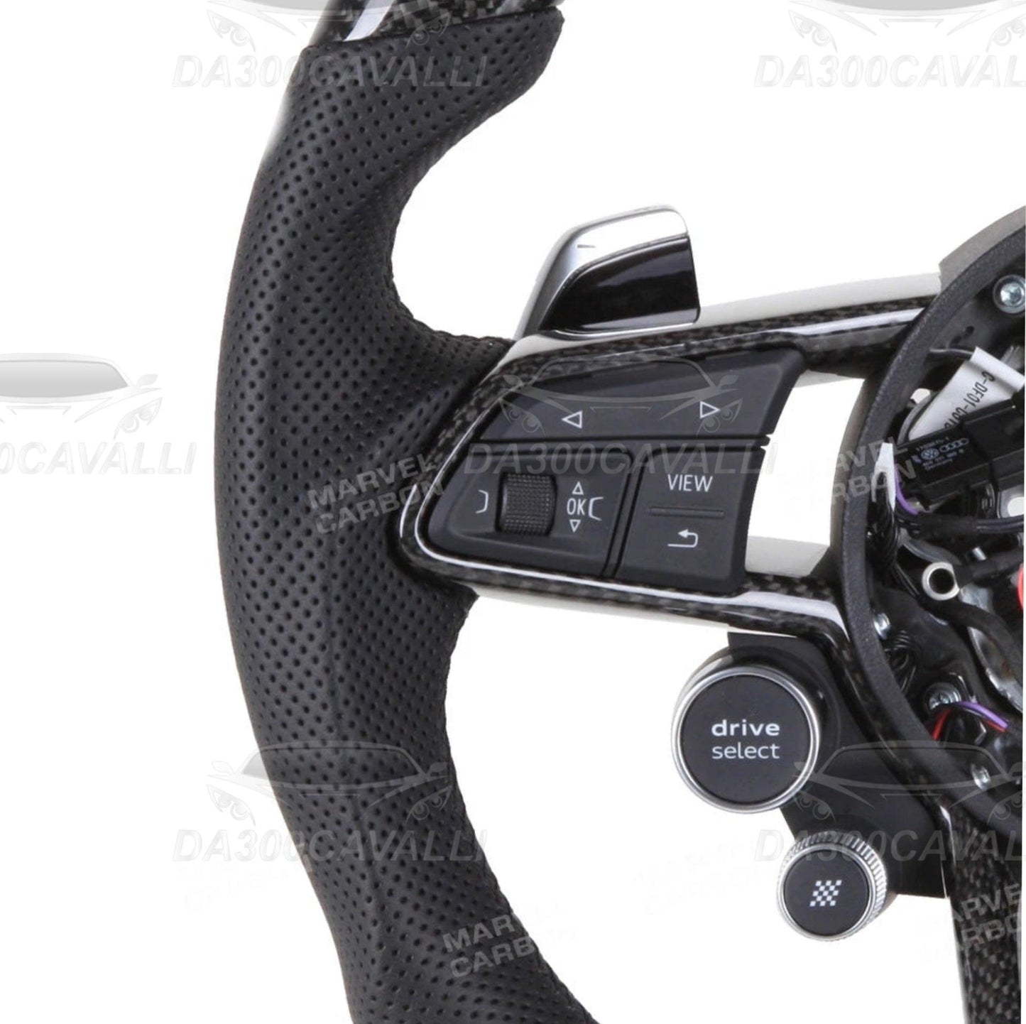 Volante Audi R8 Tt Fibra Di Carbonio - Da300Cavalli