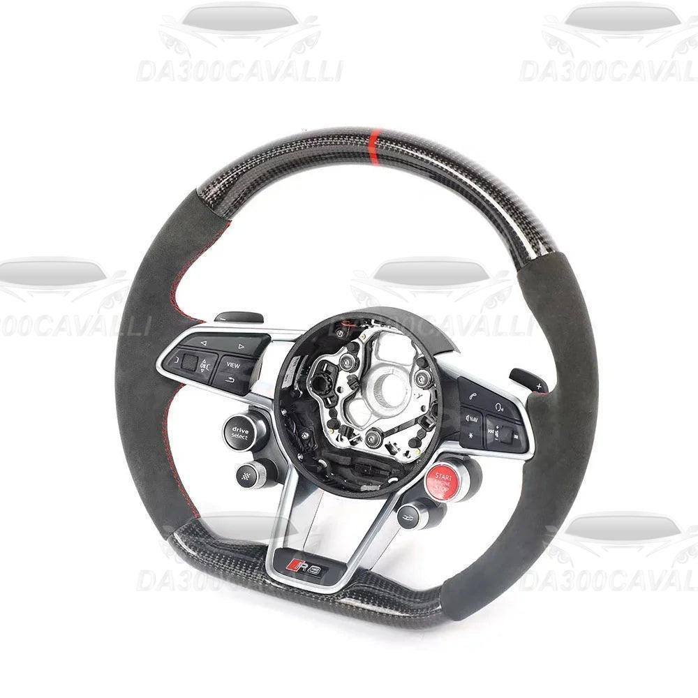 volante-audi-s3-q3-q4-q5-q7-q8-a1-a3-a5-a8-fibra-di-carbonio-da300cavalli-2 - Da300Cavalli