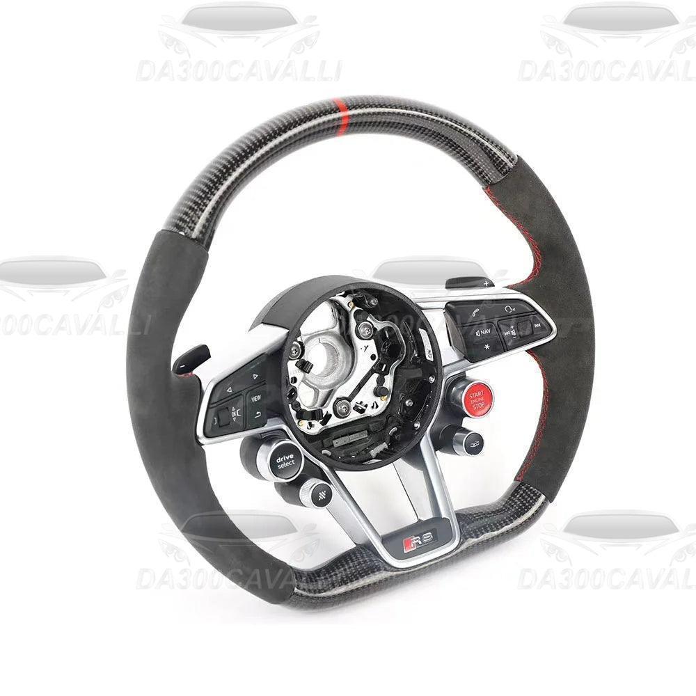volante-audi-s3-q3-q4-q5-q7-q8-a1-a3-a5-a8-fibra-di-carbonio-da300cavalli-3 - Da300Cavalli