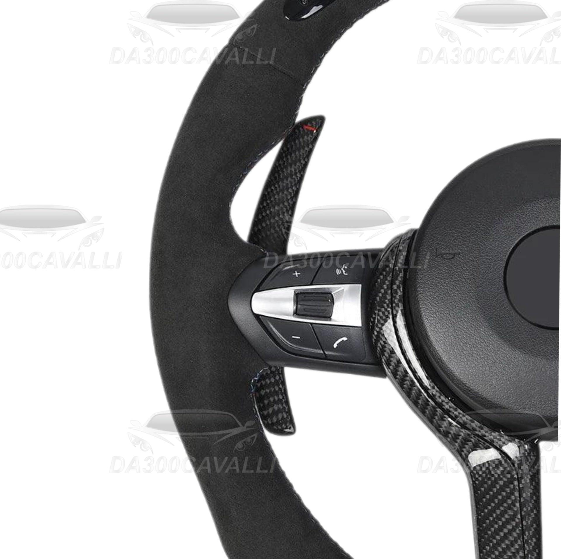 Volante BMW F10 Serie 5 7 M5 M8 M6 F01 F02 F03 F12 F13 F13 F0 F90 F92 F93 Fibra Di Carbonio - Da300Cavalli