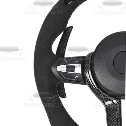 Volante BMW F10 Serie 5 7 M5 M8 M6 F01 F02 F03 F12 F13 F13 F0 F90 F92 F93 Fibra Di Carbonio - Da300Cavalli