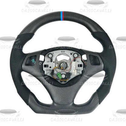 Volante Bmw Serie 3 E90 E91 E92 E93 (2004-2013) In Fibra Di Carbonio - Da300Cavalli