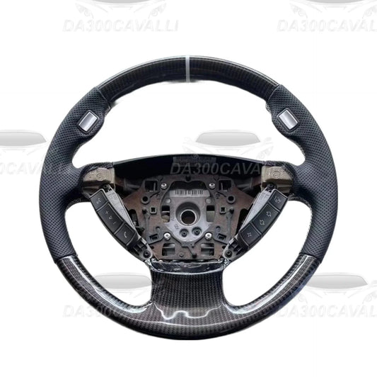 volante-bmw-serie-7-e65-e66-fibra-di-carbonio-e-pelle-da300cavalli-1 - Da300Cavalli