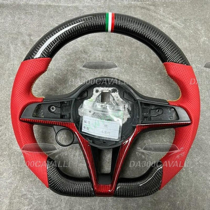 volante-fibra-di-carbonio-alfa-romeo-giulia-da300cavalli-4 - Da300Cavalli