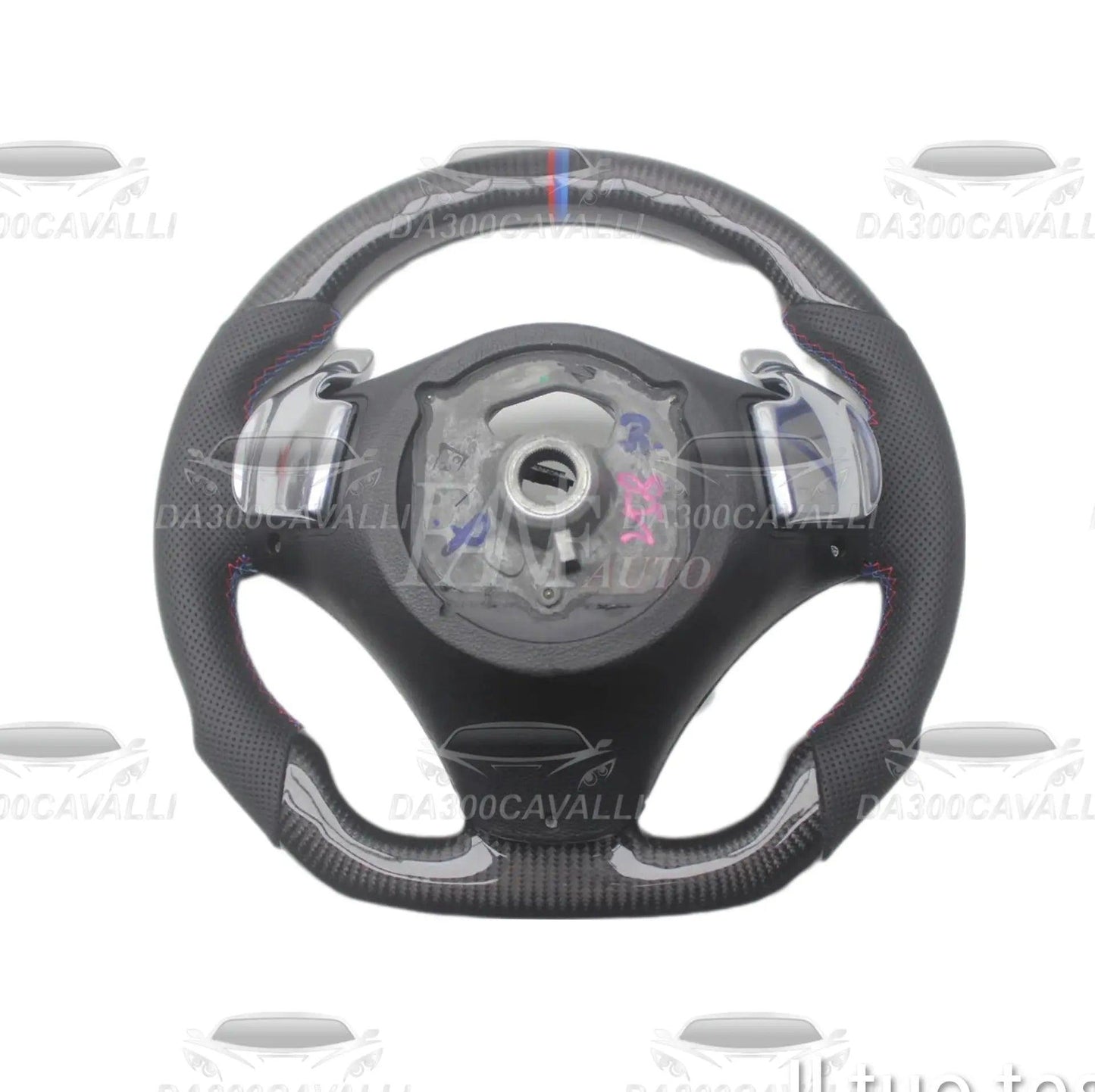 Volante Fibra Di Carbonio Bmw Serie 3 (E90 E91 E92 E93) (2004-2013) - Da300Cavalli