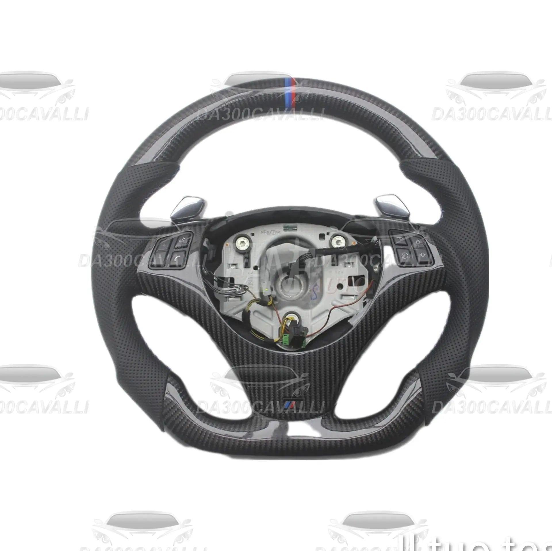 Volante Fibra Di Carbonio Bmw Serie 3 (E90 E91 E92 E93) (2004-2013) - Da300Cavalli