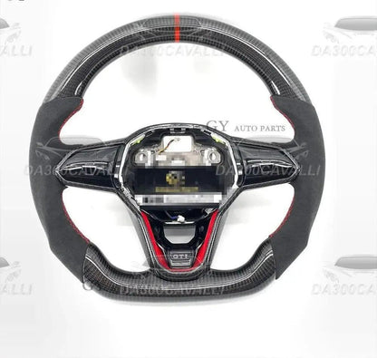 volante-fibra-di-carbonio-vw-golf-8-da300cavalli-2 - Da300Cavalli