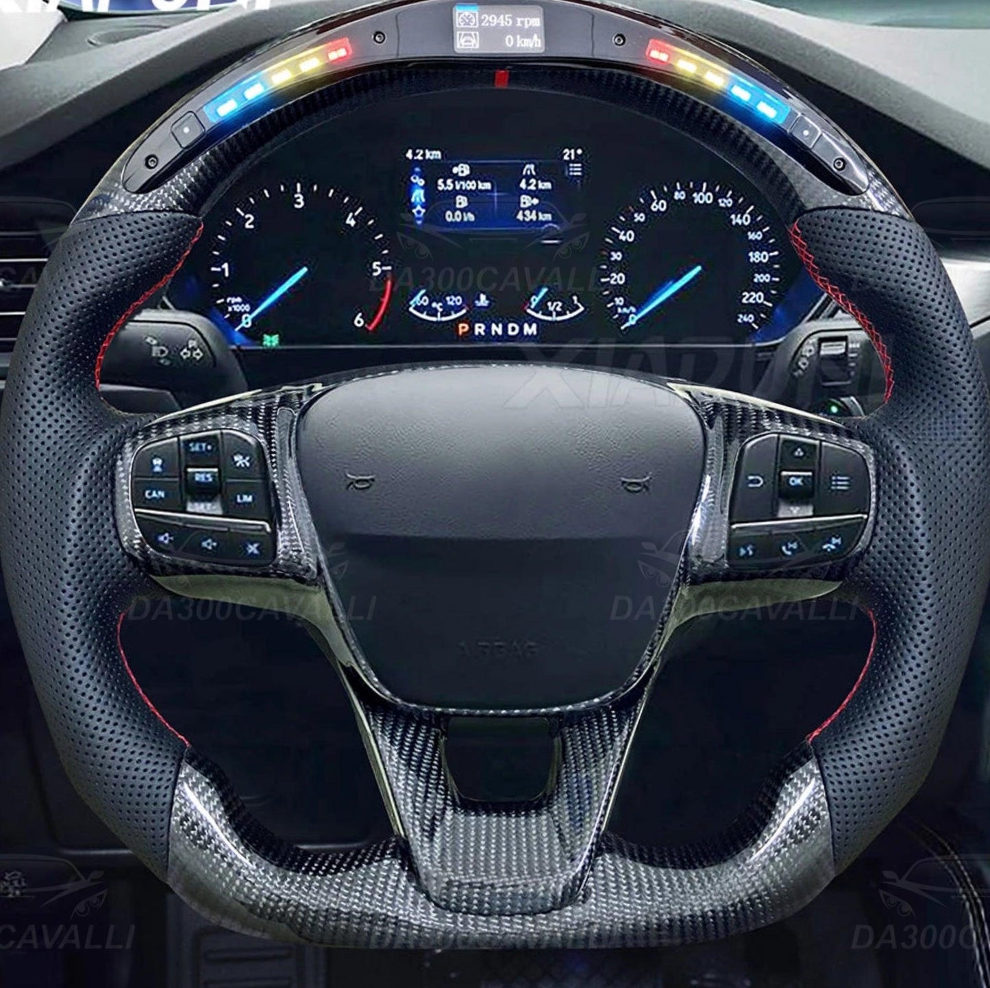 Volante In Carbonio Ford Focus MK4 2018-2021 - Da300Cavalli