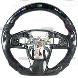 Volante In Fibra Di Carbonio Con Led Honda Civic (2016-2023)