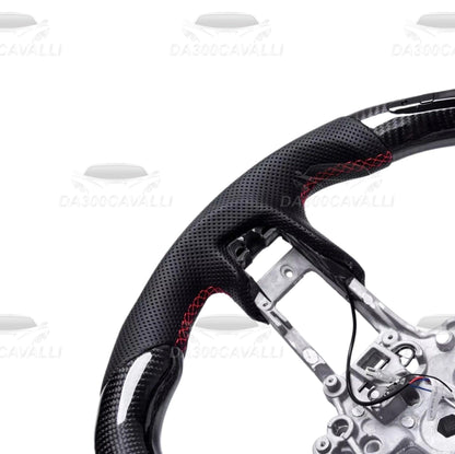 Volante In Fibra Di Carbonio Ford Mustang 2015-2023 - Da300Cavalli