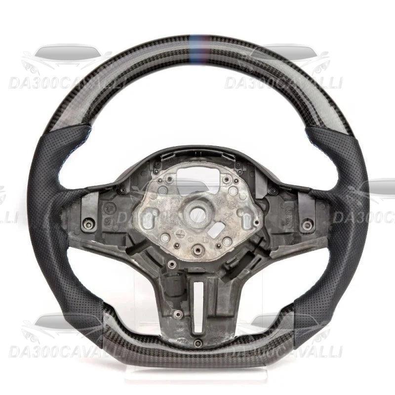 Volante In Fibra Di Carbonio Led Bmw M4 M5 M8 X3M X4M X5M X6M F90 F40 F44 F95 F98 G30 G01 G02 G20 G22 G80 G82 — Da300Cavalli — foto 2