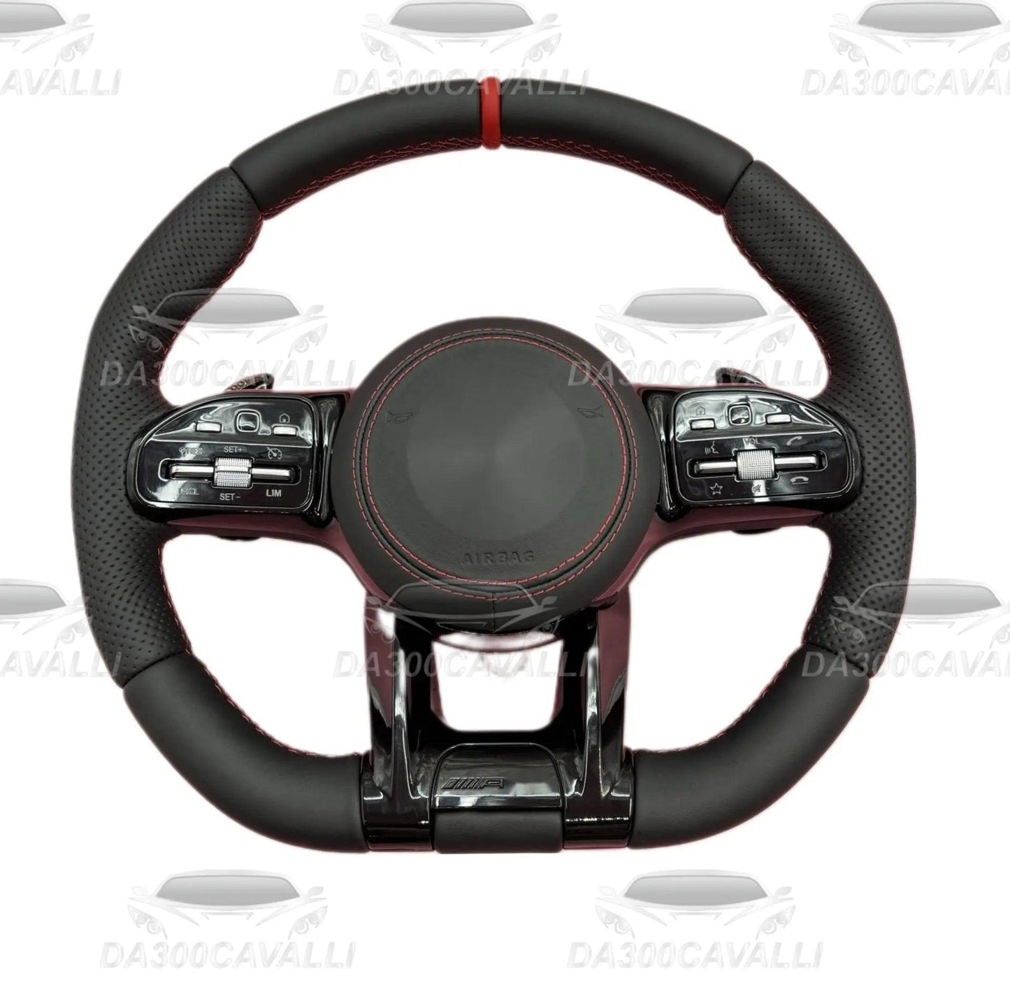 Volante In Pelle Mercedes (W190 C190 W205 C205 W166 W167 W177 W213 W217 C217 W222 W223 W253 W257 W292 W463 W464) - Da300Cavalli