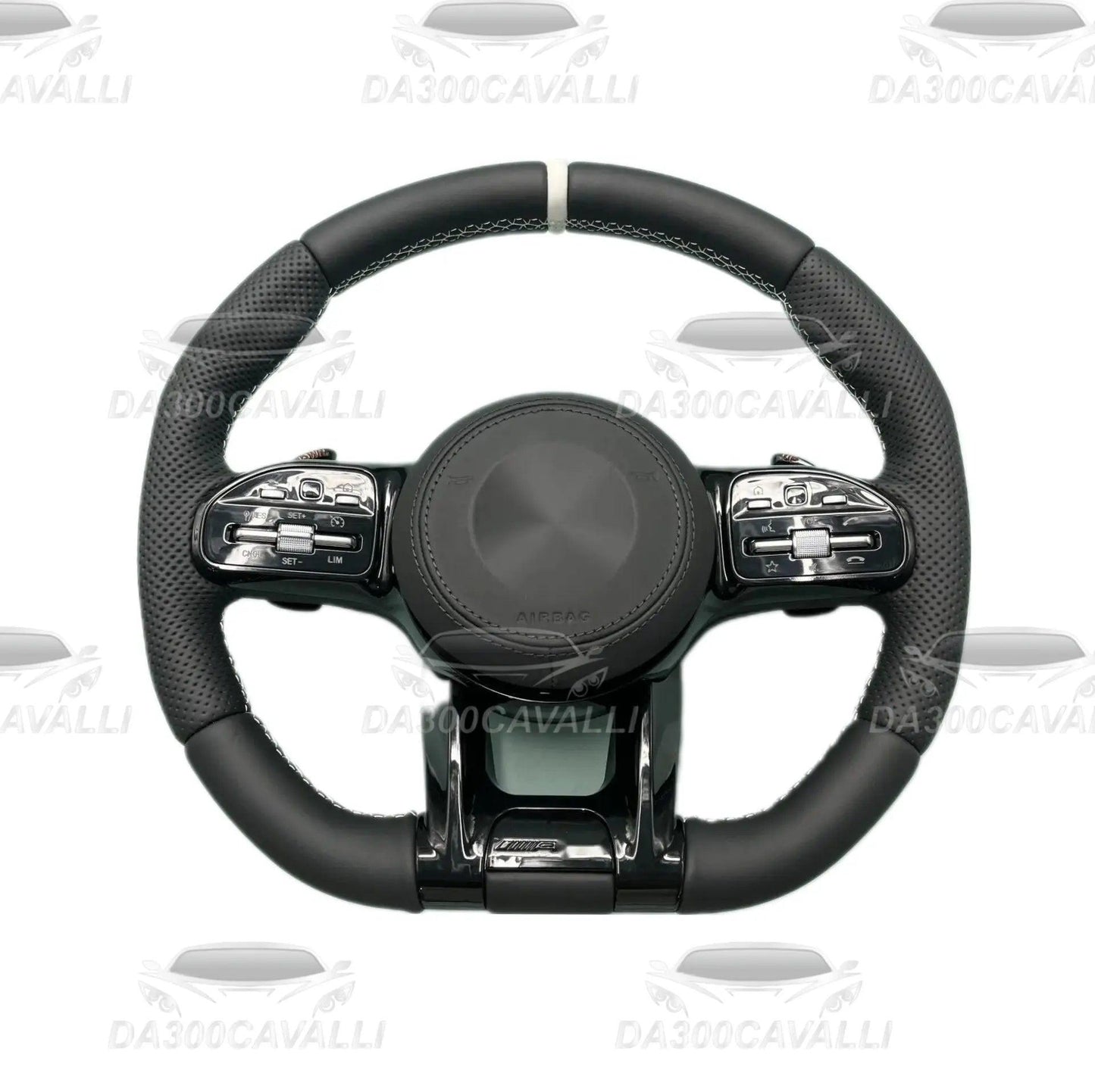 Volante In Pelle Mercedes (W190 C190 W205 C205 W166 W167 W177 W213 W217 C217 W222 W223 W253 W257 W292 W463 W464) - Da300Cavalli