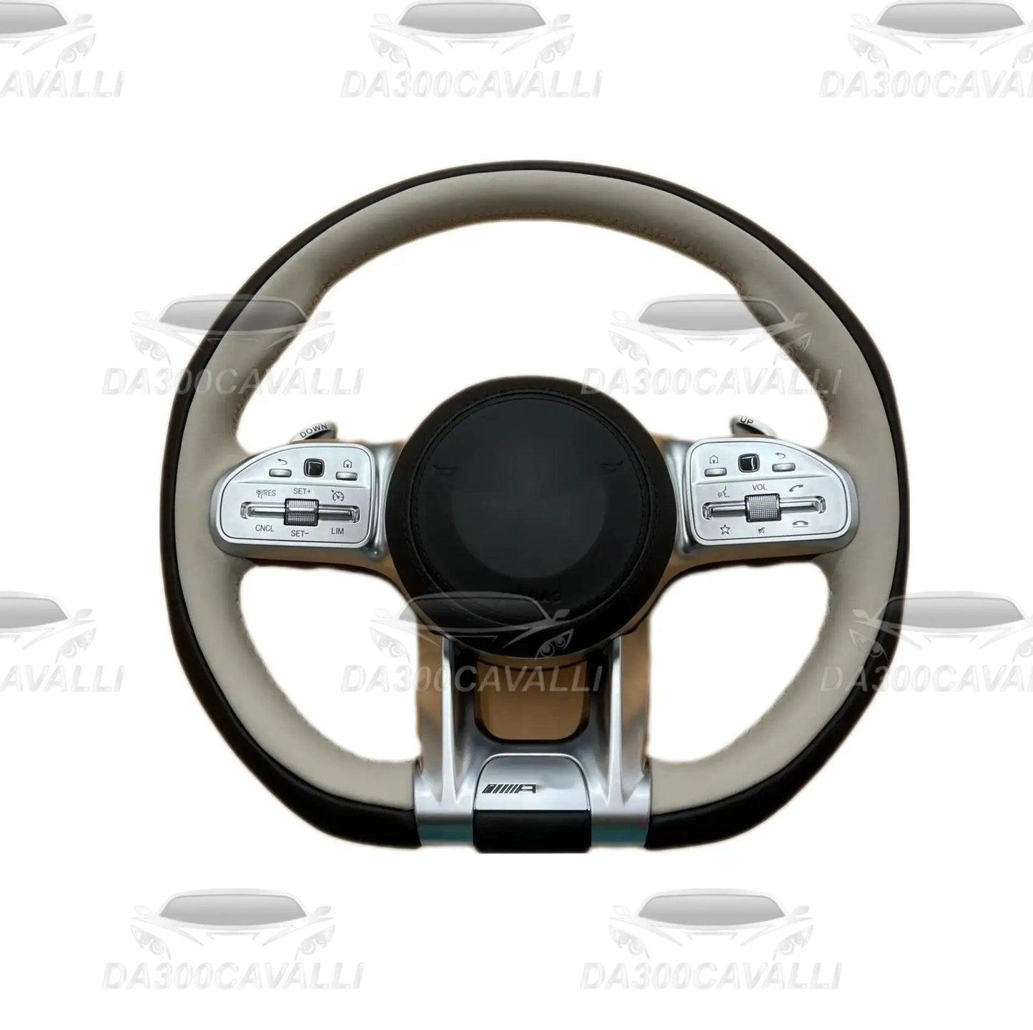 Volante In Pelle Mercedes (W190 C190 W205 C205 W166 W167 W177 W213 W217 C217 W222 W223 W253 W257 W292 W463 W464) - Da300Cavalli