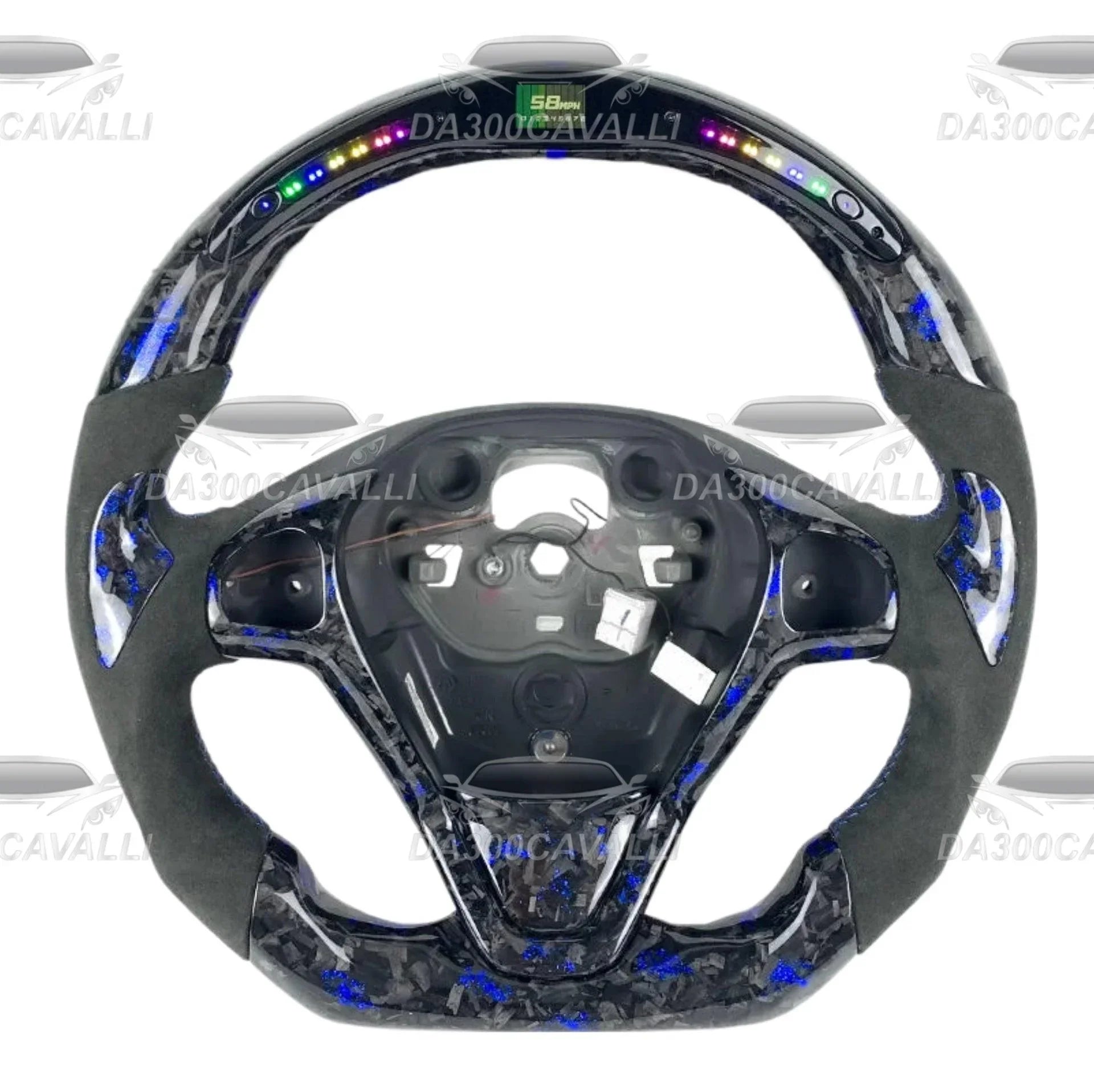 volante-led-ford-fiesta-fibra-di-carbonio-da300cavalli-1 - Da300Cavalli