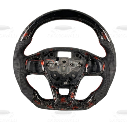 Volante Led Ford Fiesta Fibra Di Carbonio - Da300Cavalli
