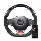 Volante LED in fibra di carbonio Renault Clio Megane