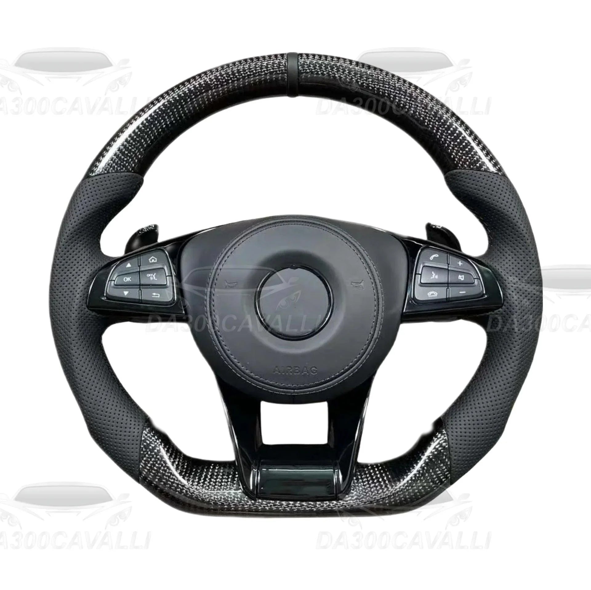 volante-mercedes-classe-e-c-a-glc-cla-cls-gle-fibra-di-carbonio-da300cavalli-1 - Da300Cavalli