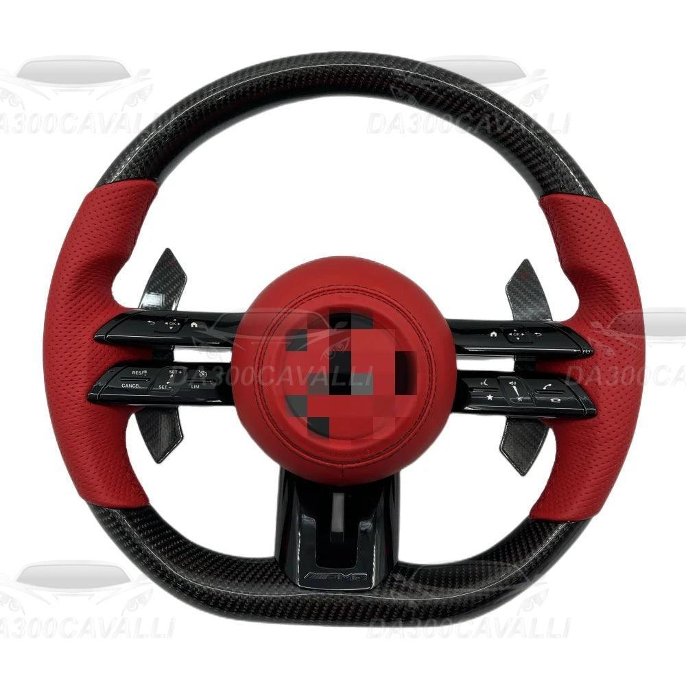 Volante Mercedes Classe E W211 W212 W213 A238 C207 Fibra Di Carbonio - Da300Cavalli