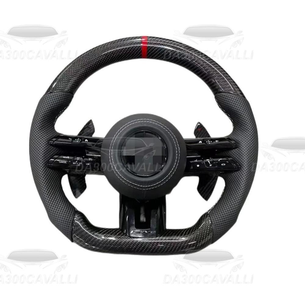 Volante Mercedes Classe E W211 W212 W213 A238 C207 Fibra Di Carbonio - Da300Cavalli