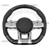 Volante Mercedes In Fibra Di Carbonio Classe A/B/C/E/S/G/V/ GLA GLC GLE GLS