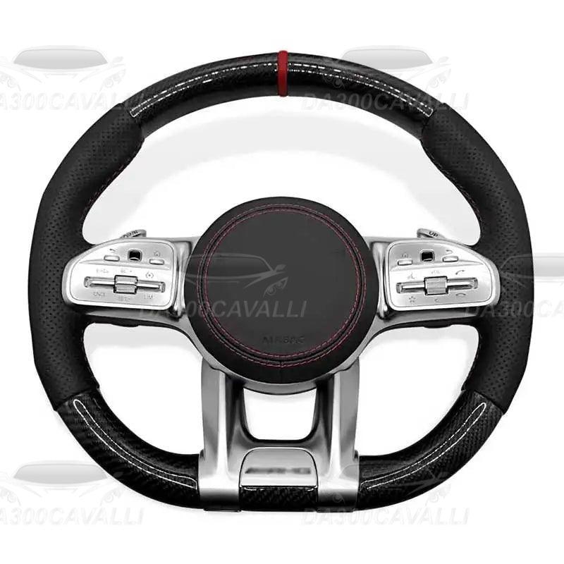 Volante Mercedes In Fibra Di Carbonio Classe A/B/C/E/S/G/V/ GLA GLC GLE GLS - Da300Cavalli