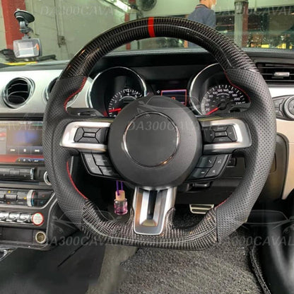 Volante Mustang Gt Fibra Di Carbonio - Da300Cavalli