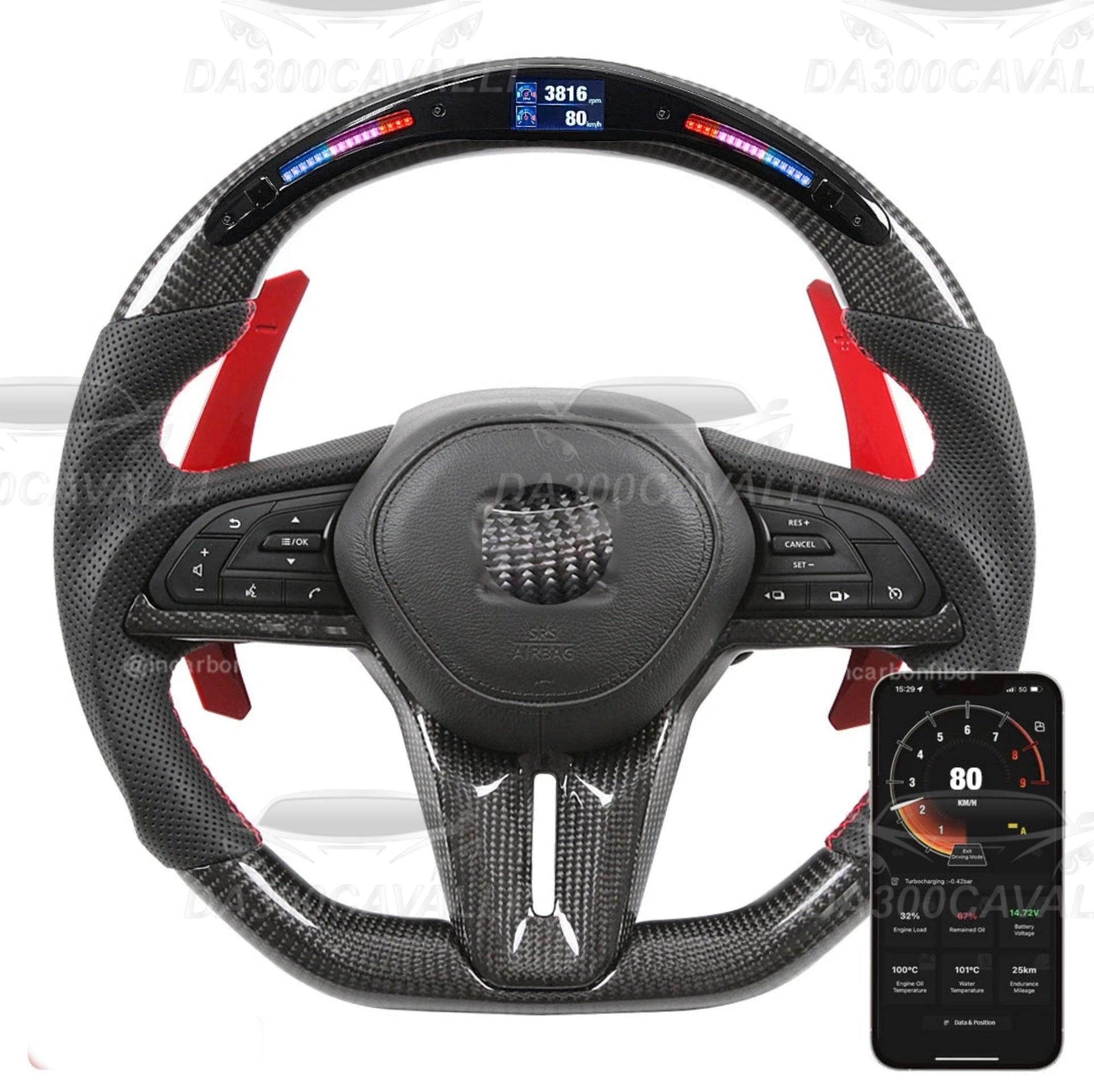 Volante Nissan Gtr R35 Fibra Di Carbonio - Da300Cavalli