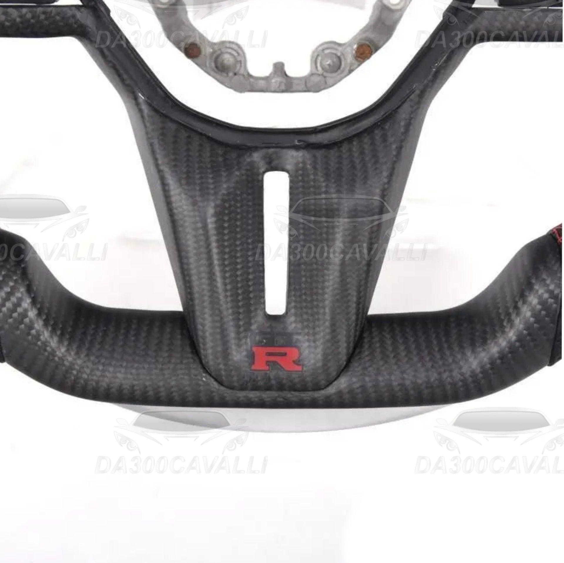 Volante Nissan Gtr R35 Fibra Di Carbonio - Da300Cavalli