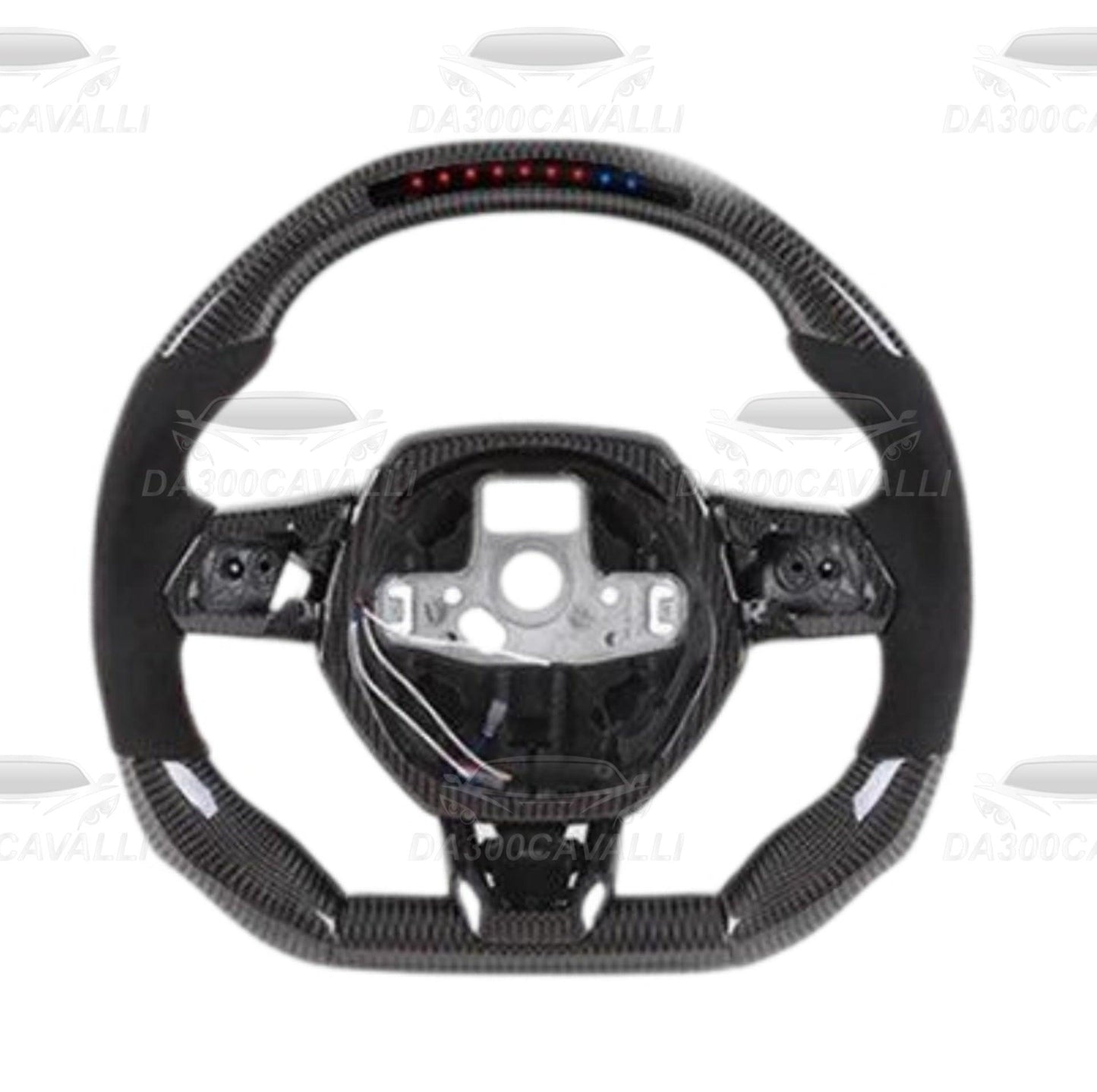 Volante Porsche Cayenne Panamera Macan Cayman Boxster 911 718 Fibra Di Carbonio - Da300Cavalli