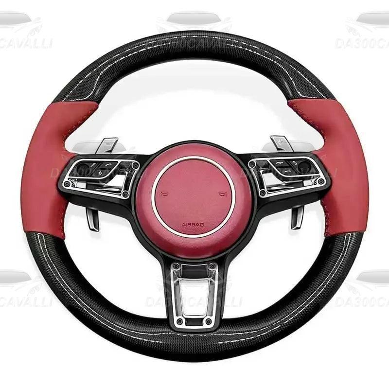 volante-porsche-cayman-911-718-fibra-di-carbonio-da300cavalli-2 - Da300Cavalli