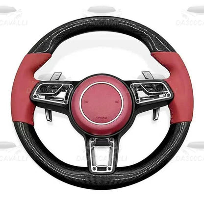 volante-porsche-cayman-911-718-fibra-di-carbonio-da300cavalli-2 - Da300Cavalli