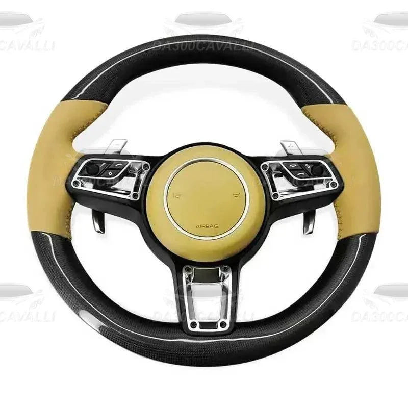 volante-porsche-cayman-911-718-fibra-di-carbonio-da300cavalli-3 - Da300Cavalli